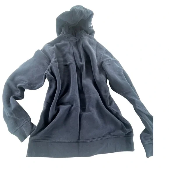 Nike Full Zip Hoodie‎ Mens Large NAVY Sweatshirt Jacket Activewear heavy - Picture 4 of 7